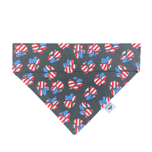 Load image into Gallery viewer, Star-Spangled Paws Over-the-Collar Bandana