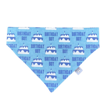 Load image into Gallery viewer, Birthday Boy Over-the-Collar Bandana