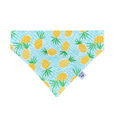 Load image into Gallery viewer, Pineapple Vibes Over-the-Collar Bandana