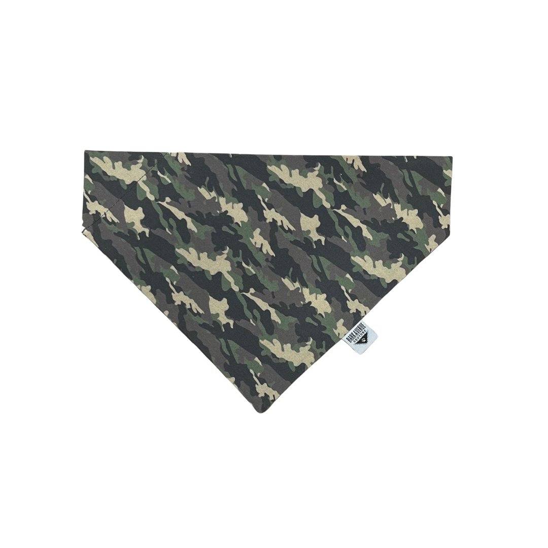Ruff Life Camo Over-the-Collar Bandana