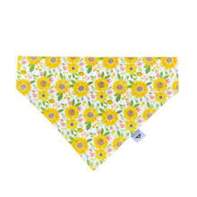 Load image into Gallery viewer, Sunflower Dreams Over-the-Collar Bandana