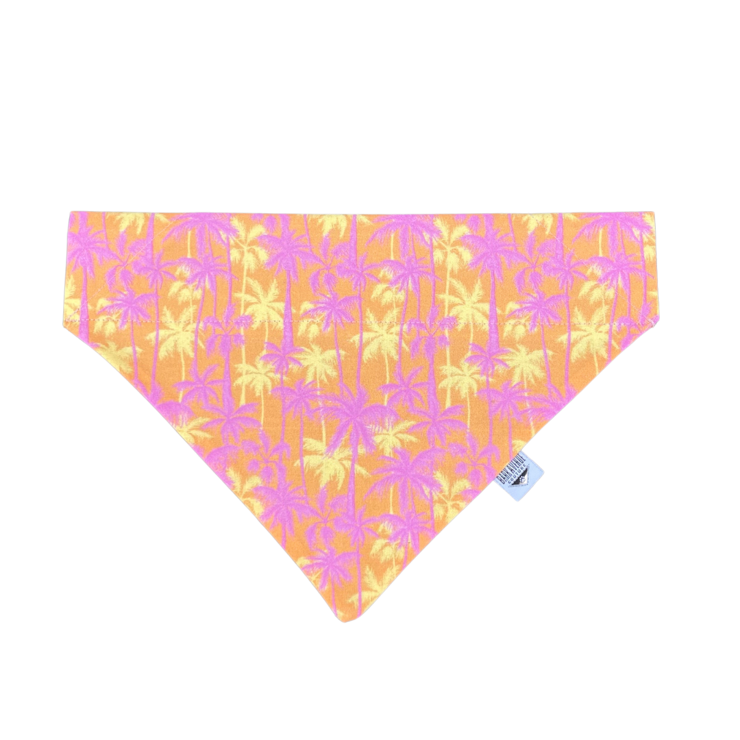 Sunset Paradise Over-the-Collar Bandana