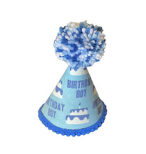 Load image into Gallery viewer, Birthday Boy Hat Blue