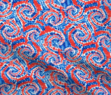 Load image into Gallery viewer, Pawtriotic Tie Dye Over-the-Collar Bandana