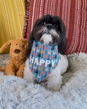Load image into Gallery viewer, Colorful Guitars Over-the-Collar Bandana
