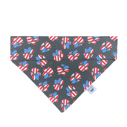 Star-Spangled Paws Over-the-Collar Bandana