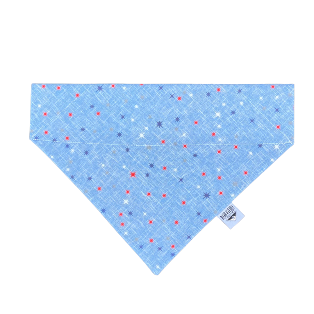 Firework Wishes Over-the-Collar Bandana