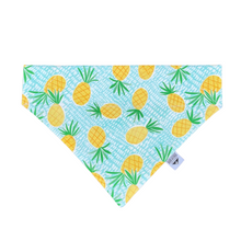 Load image into Gallery viewer, Pineapple Vibes Over-the-Collar Bandana
