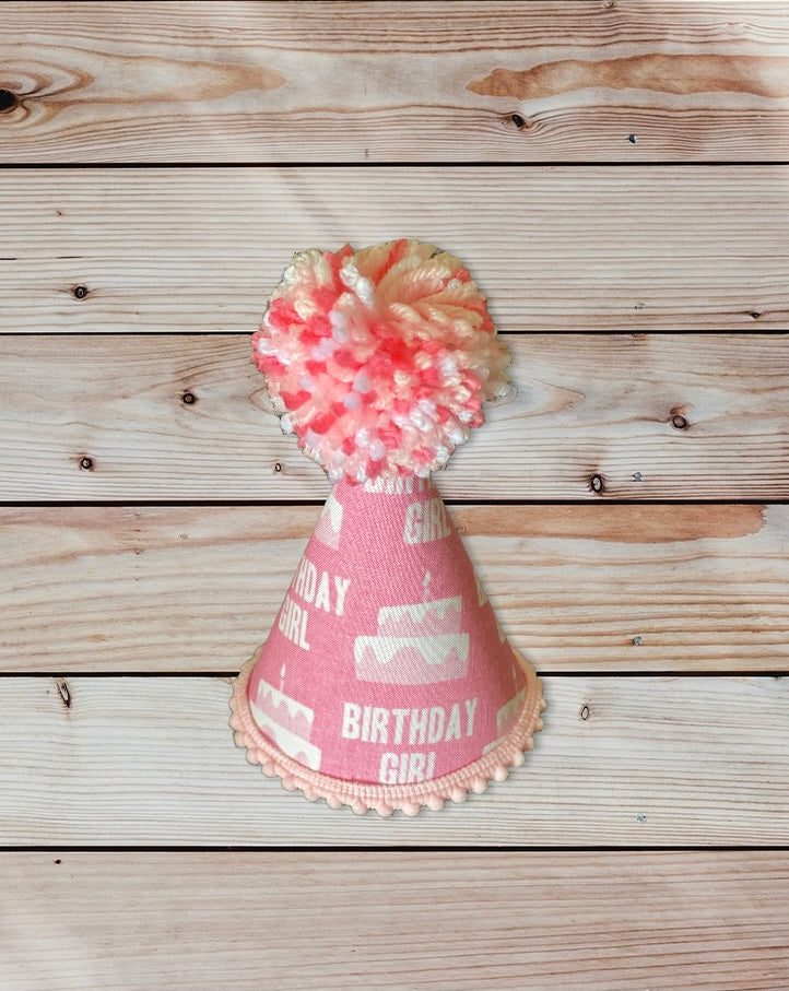 Birthday Girl Hat Pink