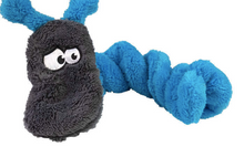 Load image into Gallery viewer, Duraplush Coil Caterpillar Dog Toy
