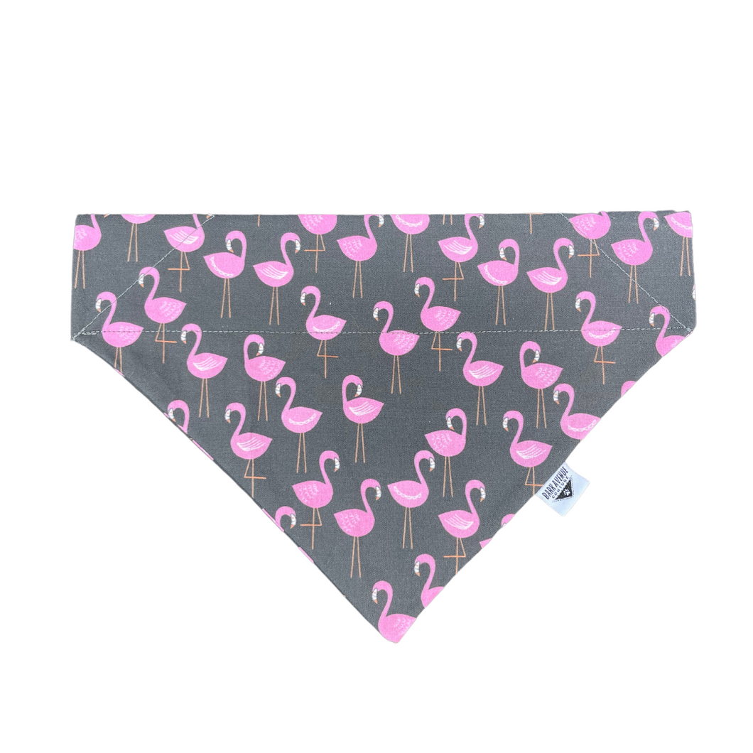 Flamingo Mingle Over-the-Collar Bandana