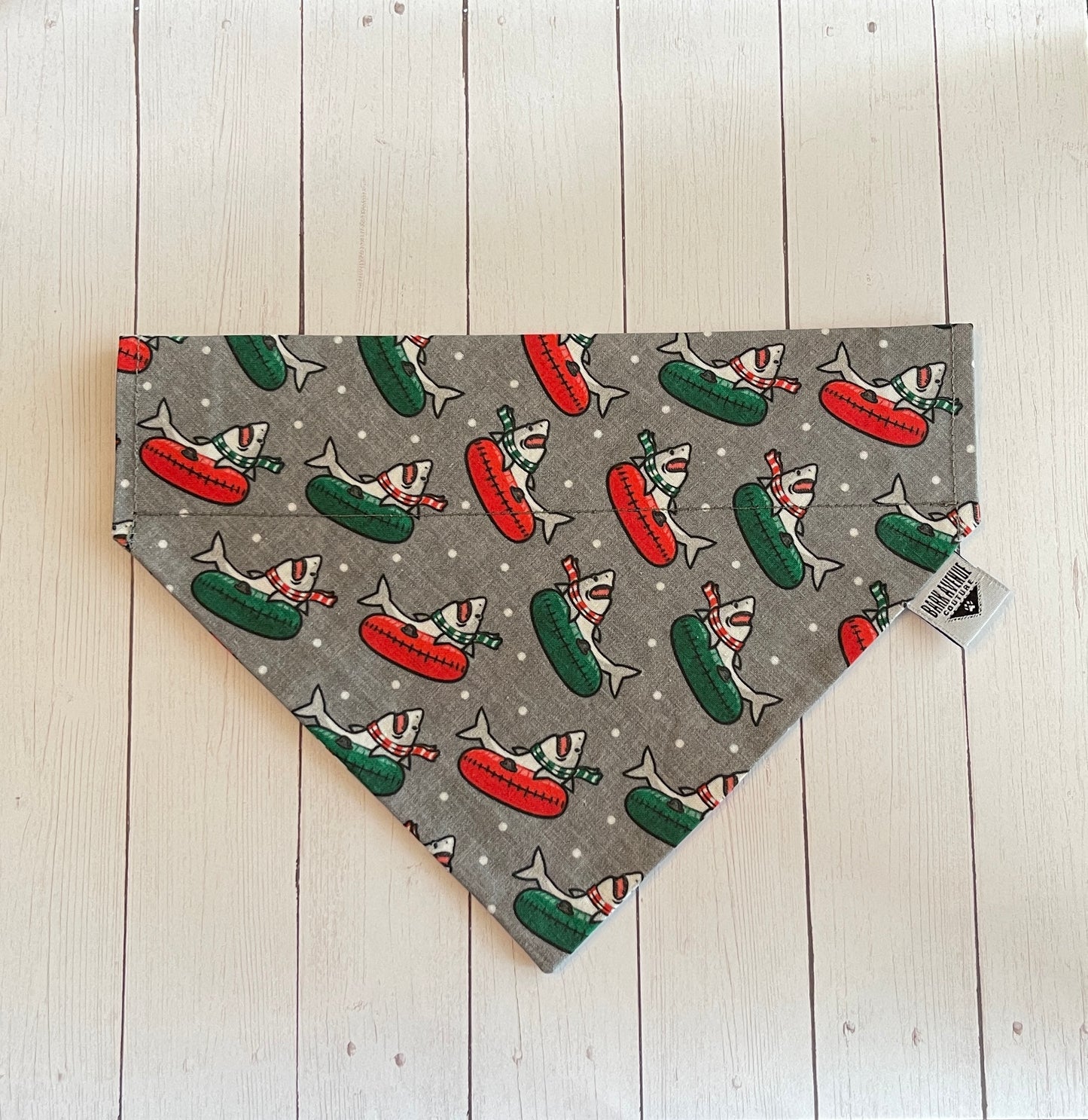 Shark Tubing Over-the-Collar Bandana