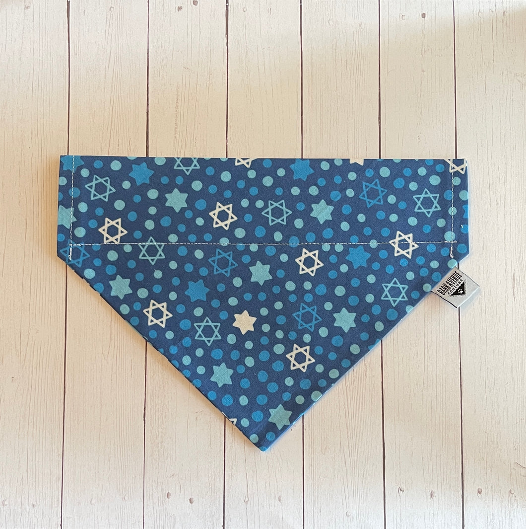 Happy Hanukkah! Over-the-Collar Bandana