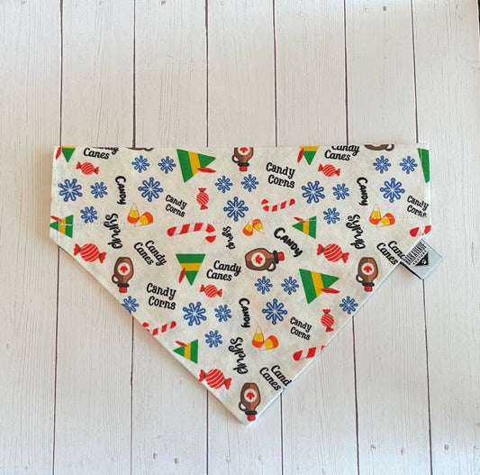Elfin’ Snack Attack Over-the-Collar Bandana