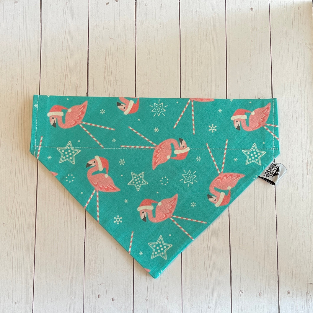 Fa La La Flamingo Over-the-Collar Bandana