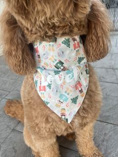 Nutcracker Party Over-the-Collar Bandana