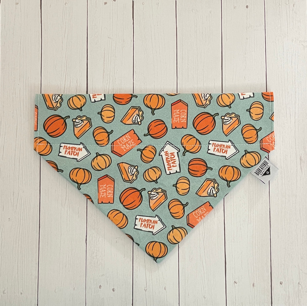 Pumpkin Patch Fun Over-the-Collar Bandana