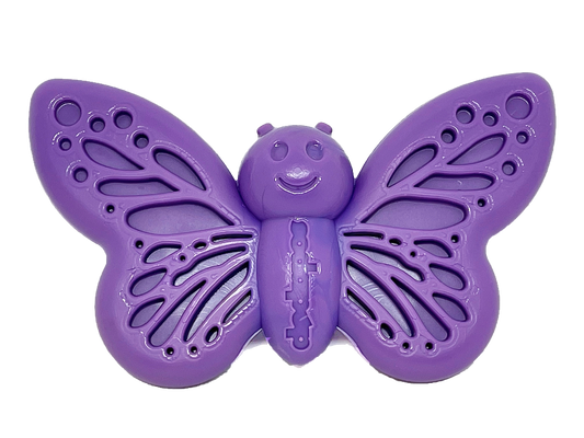 Butterfly Chew and Enrichment Toy - Purple