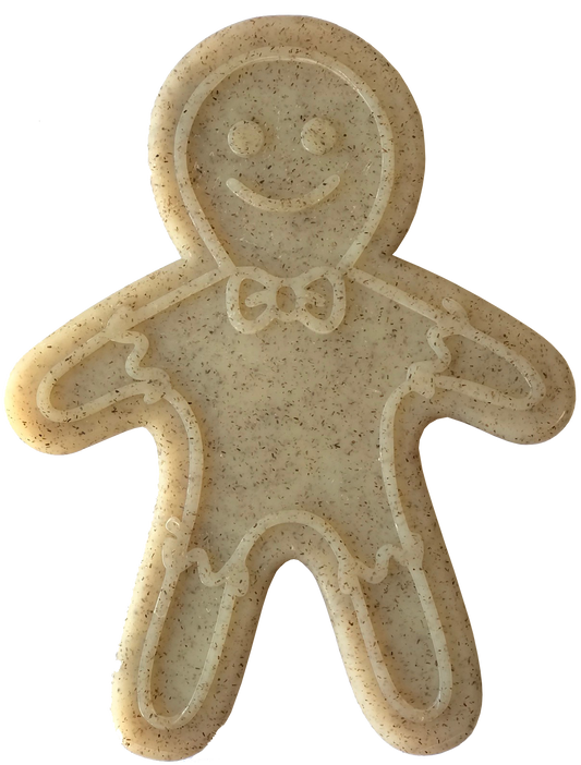Gingerbread Man Dog Chew Toy