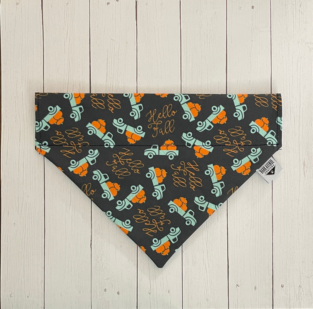 Hello Fall Y'all Over-the-Collar Bandana